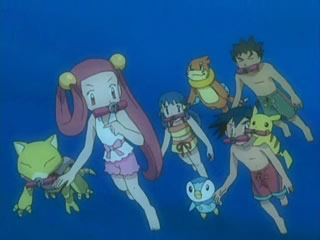 Pocket Monsters — s05e47 — Miru, Casey and the Bottom of the Water!