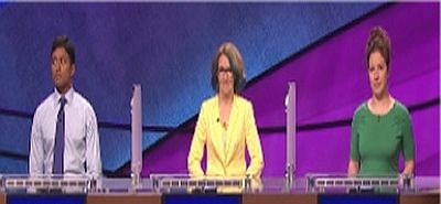 Jeopardy! — s2015e217 — Jason George Vs. Amy Ware Vs. Jessica Plagens, show # 7277.
