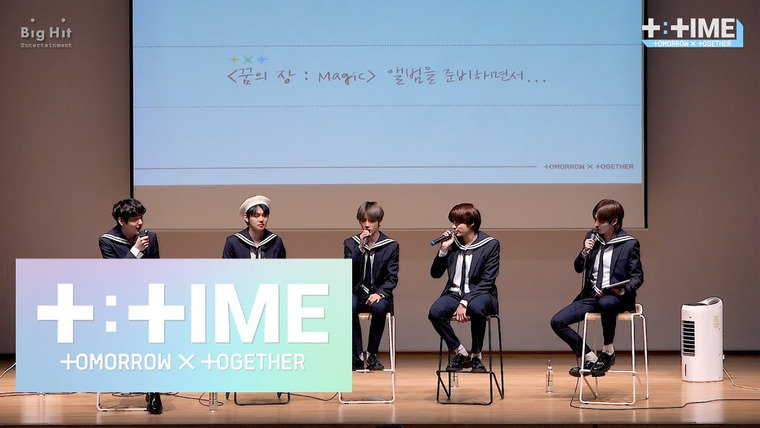 T: TIME — s2019e272 — TXT's Talk×Together with MOA