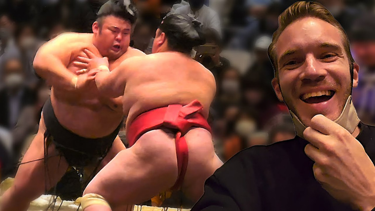 PewDiePie — s14e04 — Watching Sumo Live Was Something Else.