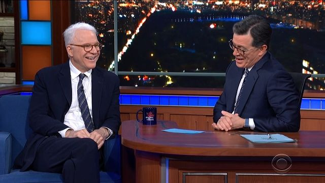 The Late Show with Stephen Colbert — s2020e15 — Steve Martin, Steep Canyon Rangers