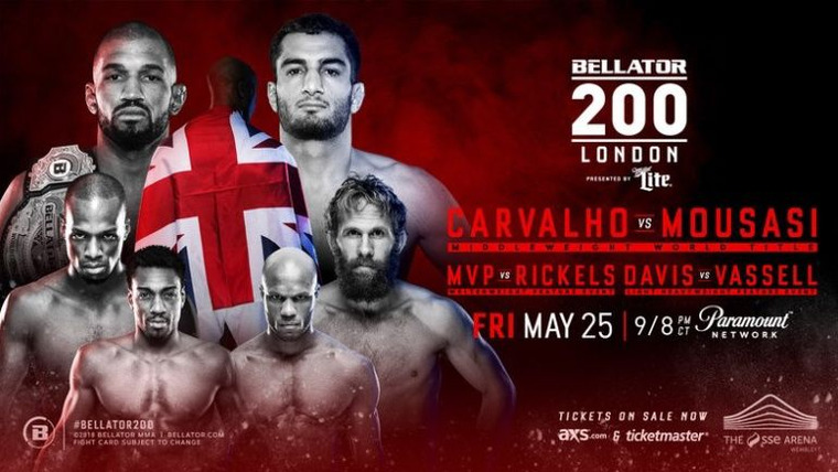 Bellator MMA Live — s15e09 — Bellator 200: Carvalho vs. Mousasi
