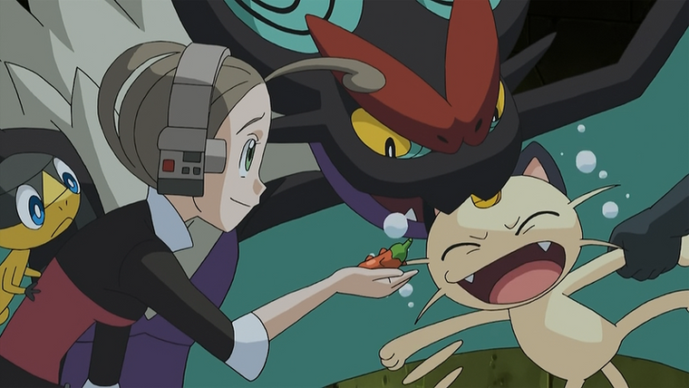 Pocket Monsters — s09e15 — Onvern Appears! Legend of the Comet and the Hero!!