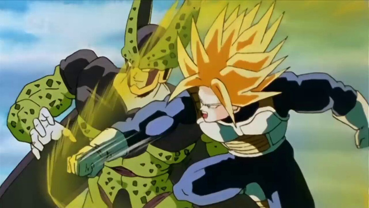Драконий жемчуг Кай — s01e82 — Super Power Awakening! Trunks Surpasses his Father