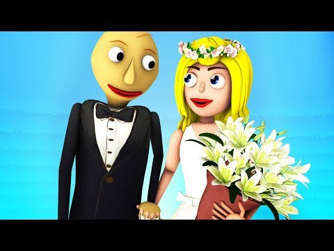 НОЙ  — s02e39 — Свадьба Балди и Балдины (Девушка 2 Baldi's Basics Соник 3D SFM Анимация)