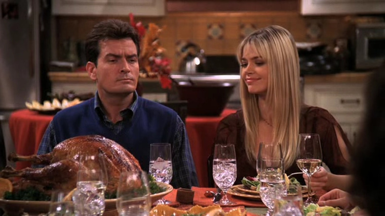Two and a Half Men — s01e10 — Merry Thanksgiving