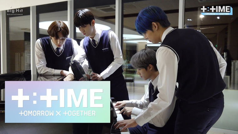 T: TIME — s2019e254 — TXT playing the piano