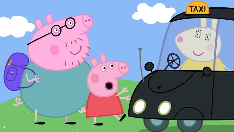 Peppa Pig — s05e03 — Miss Rabbit's Taxi