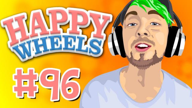 Jacksepticeye — s05e345 — LAUNCH THE KITTENS | Happy Wheels - Part 96
