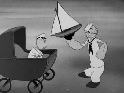Popeye — s1942e07 — Baby Wants a Bottleship