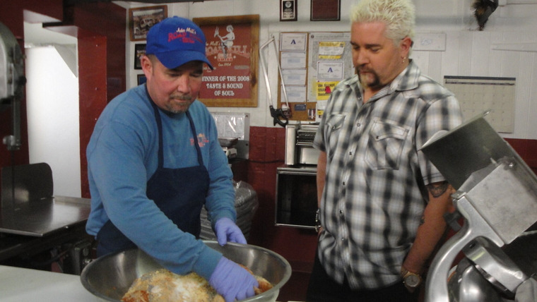 Diners, Drive-Ins and Dives — s2012e15 — BBQ Road Show