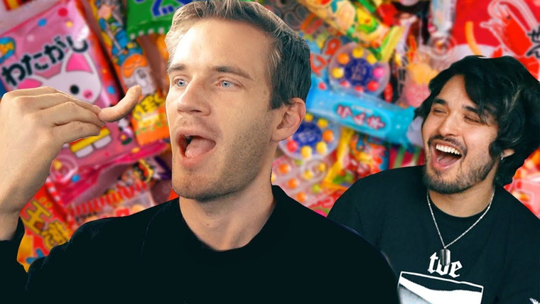 PewDiePie — s14e13 — Trying Out Every Japanese Candy! 🍬 (ft. @TheAnimeMan)