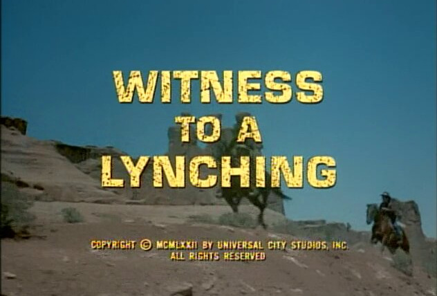 Прозвища Смит и Джонс — s03e11 — Witness to a Lynching