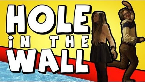 PewDiePie — s04e01 — Hole in the Wall - (Kinect With Girlfriend)