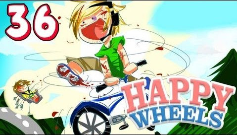 PewDiePie — s03e207 — SLAMDUNK MASTER! - Happy Wheels - Part 36