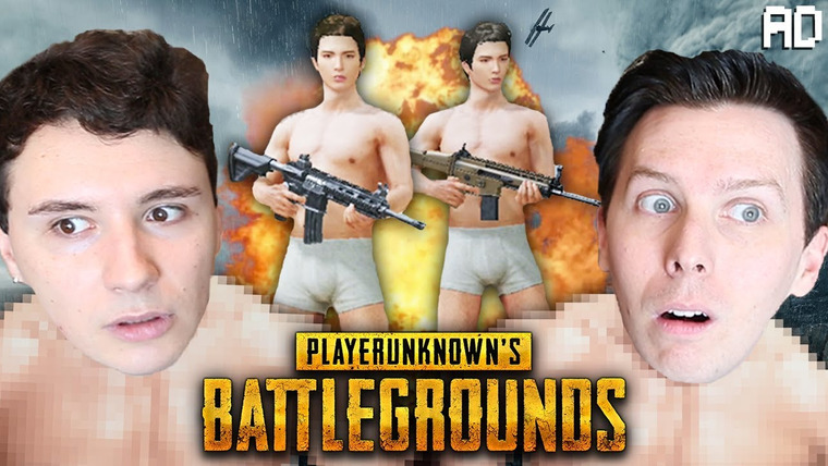 Dan and Phil — s05e35 — Dan and Phil fighting in their underwear!
