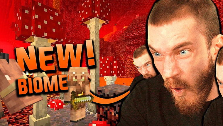 ПьюДиПай — s11e43 — I Found The New Biome in Minecraft! (Nether Update) — Part 41