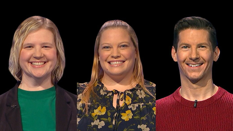 Jeopardy! — s2022e112 — Kendra Westhaus Vs. Laurin Bell Vs. Blaine Smith, Show # 8742.