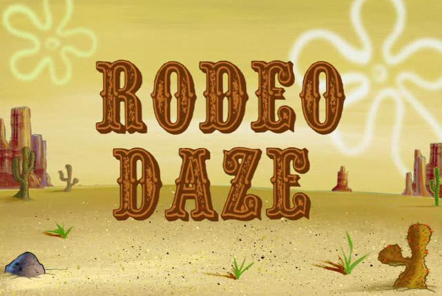 Губка Боб квадратные штаны — s07e23 — Rodeo Daze