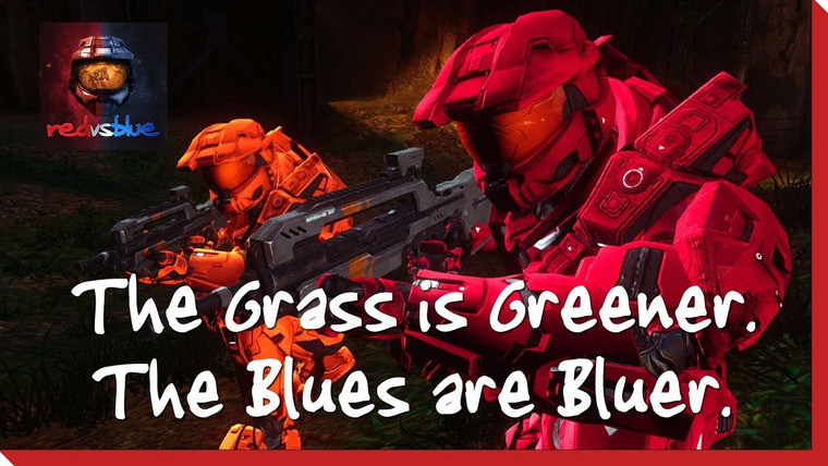Красные против Синих — s11e08 — The Grass is Greener. The Blues Are Bluer.