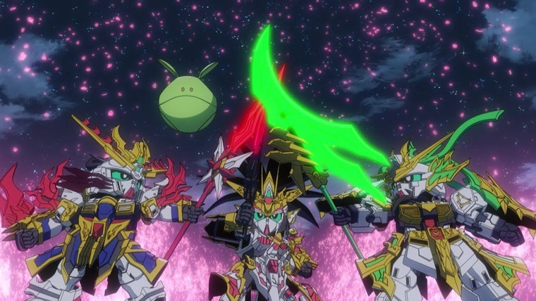 SD Gundam World: Sangoku Soketsuden — s01e01 — Dragon's Watch