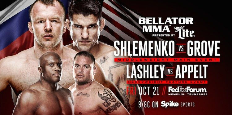 Bellator MMA Live — s13e15 — Bellator 162: Shlemenko vs. Grove