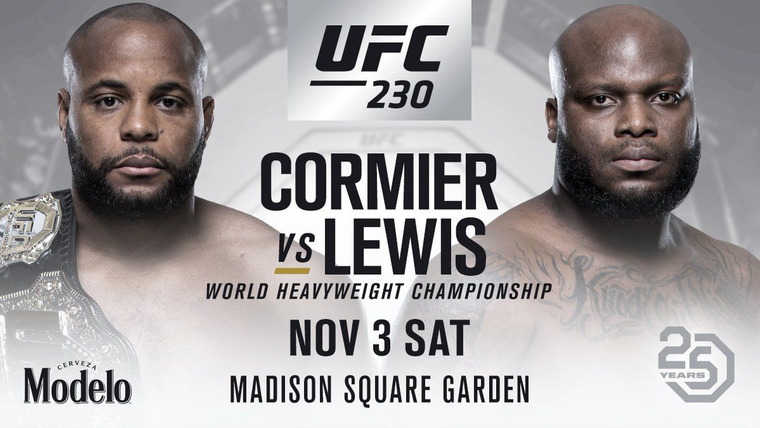 UFC PPV Events — s2018e11 — UFC 230: Cormier vs. Lewis