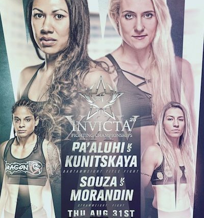 Invicta Fighting Championships — s06e05 — Invicta FC 25: Bantamweight Title Fight: Raquel Pa'aluhi vs. Yana Kunitskaya