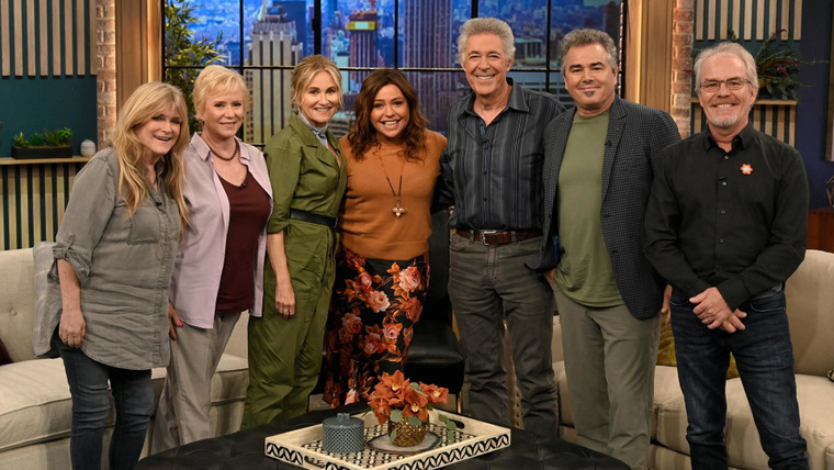 Rachael Ray — s14e06 — The cast of The Brady Bunch is hanging with Rach today