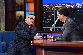 The Late Show with Stephen Colbert — s2021e84 — Nathan Lane, Griff