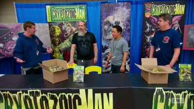 Комикснутые парни — s03e08 — Cryptozoic Launch