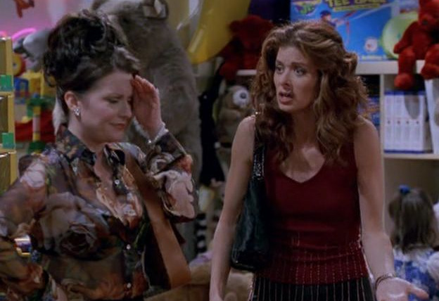 Уилл и Грейс — s03e10 — Three's a Crowd, Six is a Freak Show