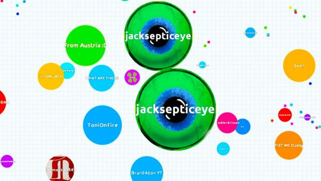 Jacksepticeye — s04e421 — PLAYING WITH SUBS | Agario #8