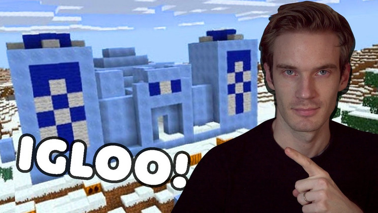 PewDiePie — s12e11 — I Found An Igloo In Minecraft (Life changing) — Minecraft Hardcore #14