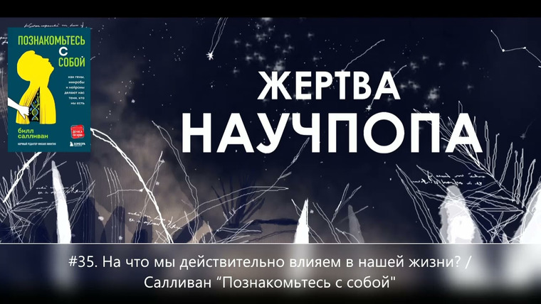 Подкаст Жертва Научпопа — s02e12 — #35. На что мы действительно влияем в нашей жизни? / Салливан «Познакомьтесь с собой»