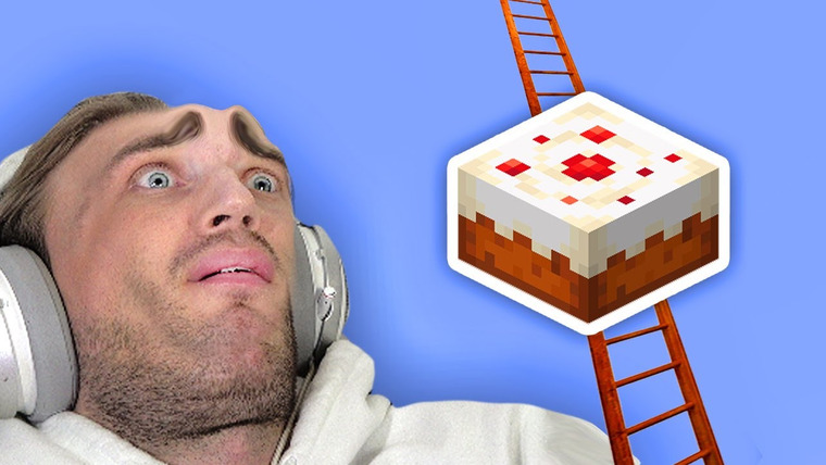 PewDiePie — s10e323 — I Built A Cake Ladder in Minecraft to prove god is real — Part 36