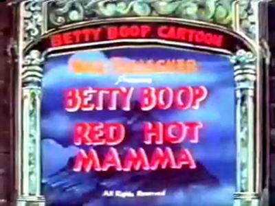 Betty Boop — s1934e02 — Red Hot Mamma