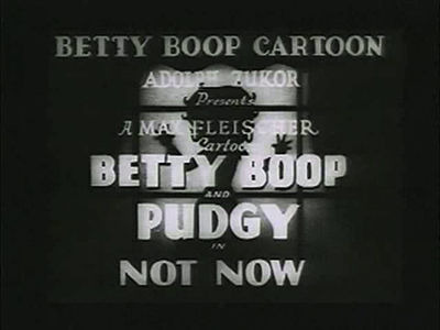 Betty Boop — s1936e02 — Not Now