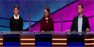 Jeopardy! — s2019e65 — Jennifer Quail Vs. Randy Hassell Jr. Vs. Katie Kunameneni, Show # 8045.