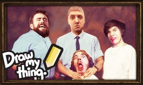 ПьюДиПай — s04e52 — Draw My Thing w/ InTheLittleWood, Maxmoefoe, Cinnamontoastken, & PewDiePie