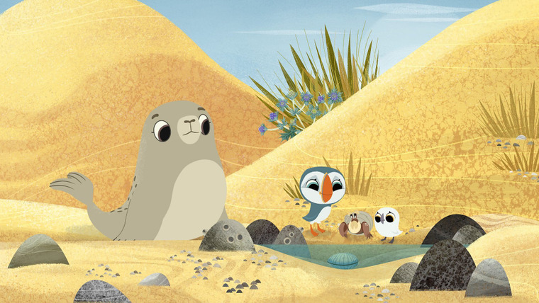 Puffin Rock — s02e19 — Silky's New Friend