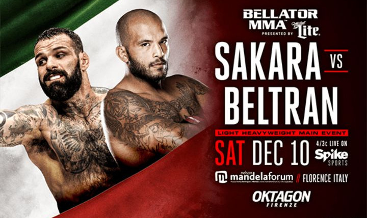 Bellator MMA Live — s13e21 — Bellator 168: Sakara vs. Beltran