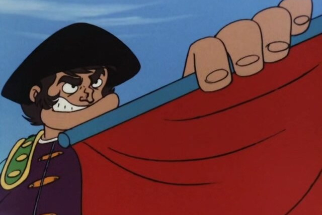 Great Mazinger — s01e12 — Attack of the Raging Bull, Bisonia