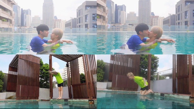 Bosungjun — s2022e38 — First time going swimming after getting married ❤️