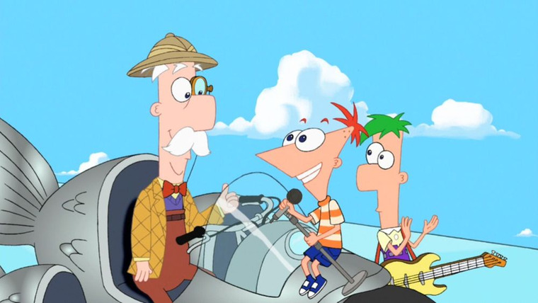 Phineas and Ferb — s01e38 — The Flying Fishmonger