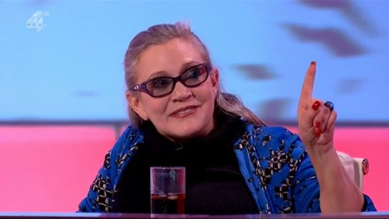 8 Out of 10 Cats — s19e07 — Christmas Special: Carrie Fisher, Brad Simpson, James McVey, Roisin Conaty, Joe Wilkinson