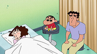 Crayon Shin-chan — s2013e16 — Mommy is Discharged From the Hospital / Mommy is Admitted to the Hospital