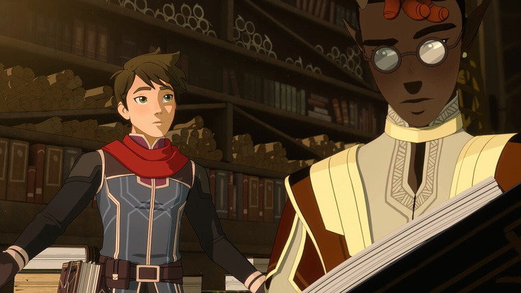 The Dragon Prince — s05e04 — Chapter 4 The Great Bookery