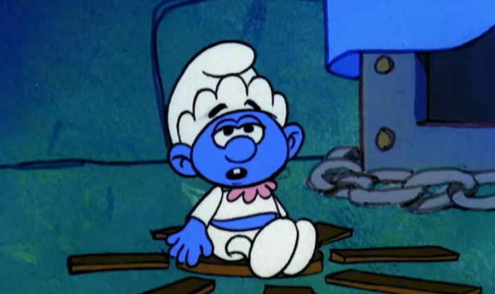 Смурфики — s01e20 — The Baby Smurf