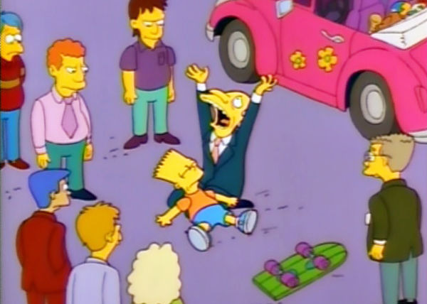 Симпсоны — s02e10 — Bart Gets Hit by a Car